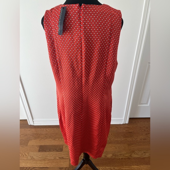 BANANA REPUBLIC Women Print Pleated-Shoulder Shift Dress - Picture 5 of 7